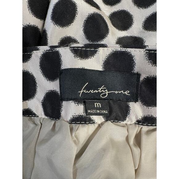 Vintage Y2K Polka Dot Mini Skirt w/ Bow Waist – Forever 21 M - Picture 8 of 9